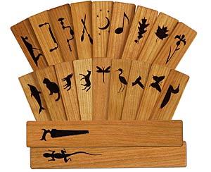 Wodden Bookmarks